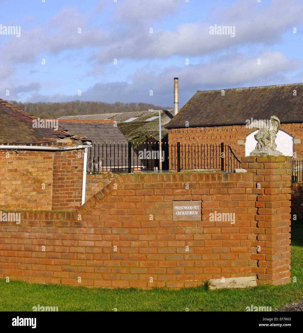 Prestwood Haustier Krematorium, Prestwood, Staffordshire, England, Vereinigtes Königreich Stockfoto