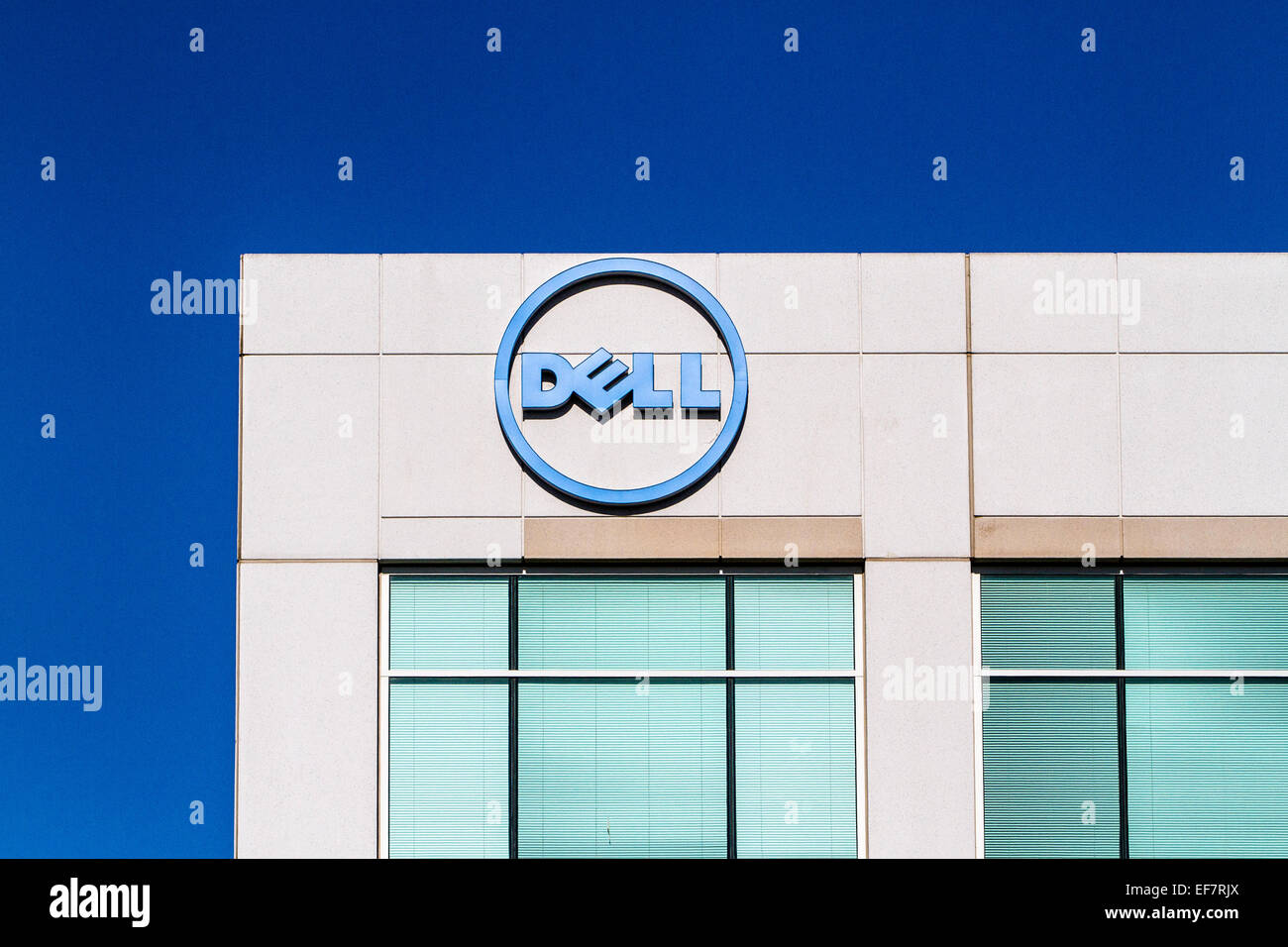 Ein Dell-Bürogebäude in San Jose Kalifornien Teil des Silicon Valley Stockfoto
