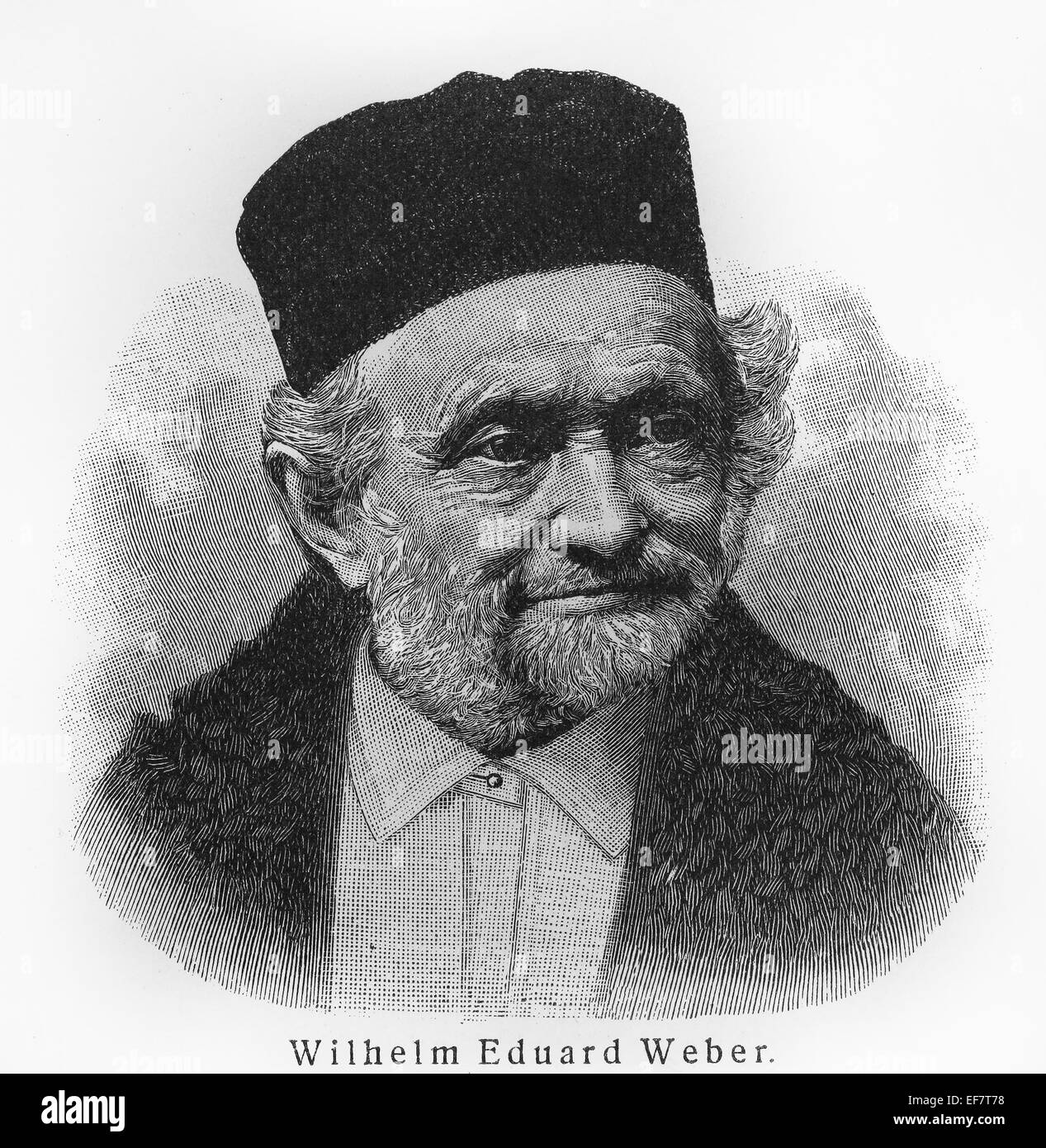 Wilhelm Eduard Weber Stockfoto