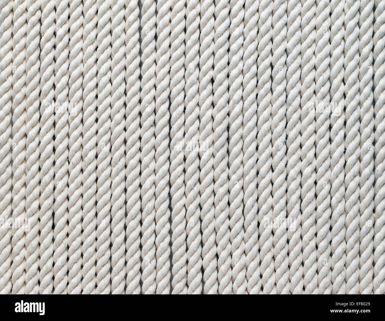 Baumwoll-Garn - Seil Textur Stockfoto