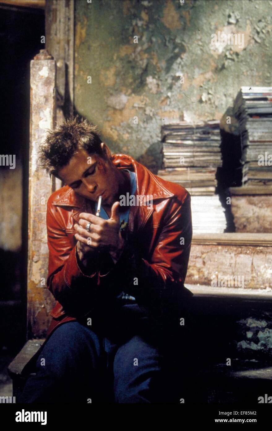 Brad Pitt Fight Club 1999 Stockfotografie Alamy