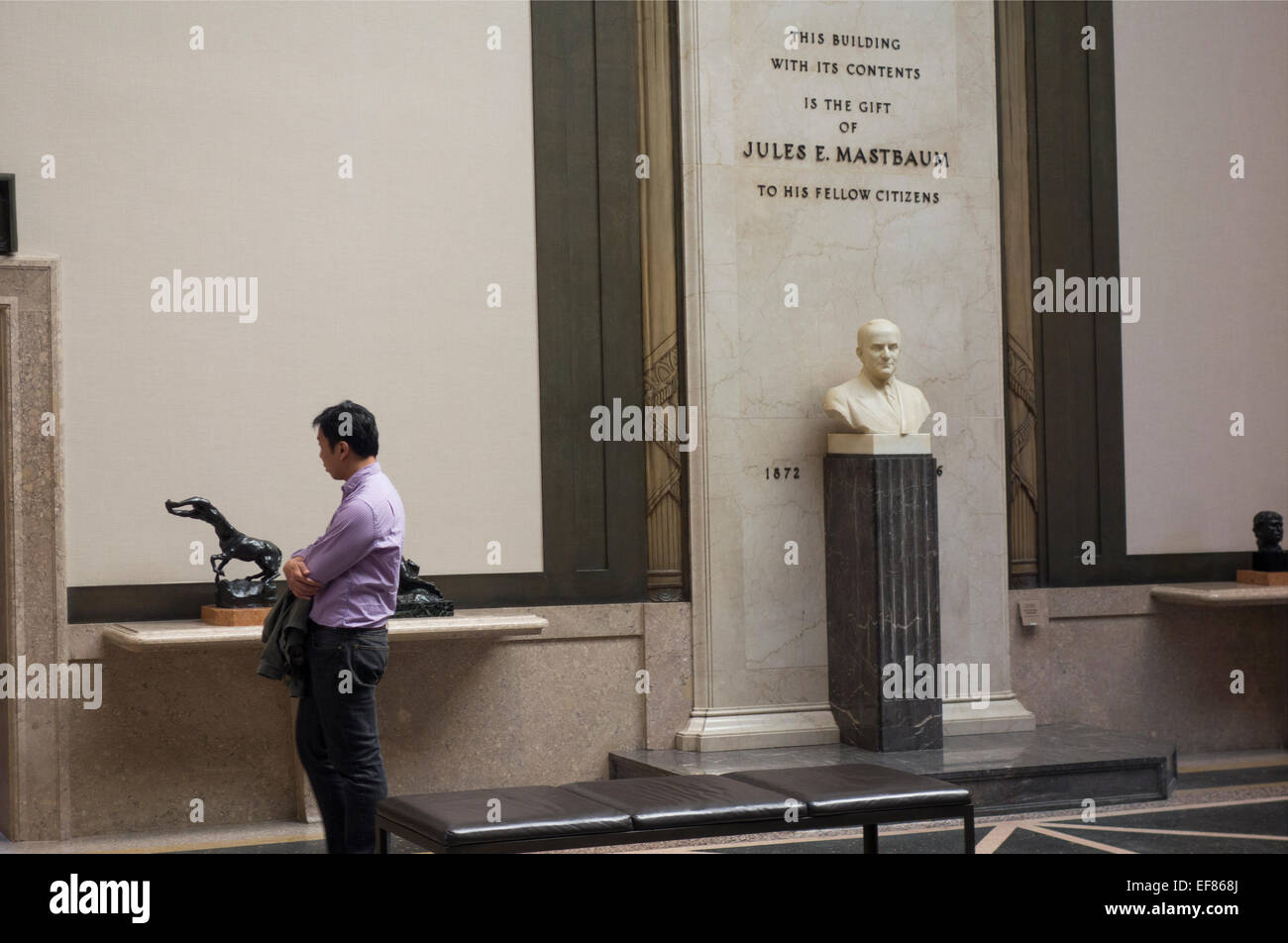 Rodin Museum Philadelphia PA Stockfoto