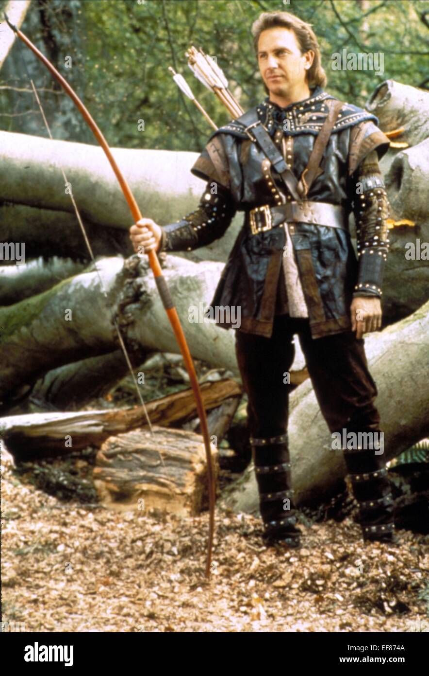 HWC Trading Quadro Con Autografo Stampato Di Kevin Costner In Robin Hood - Cornice A4, Regalo Da Collezione Per Fan