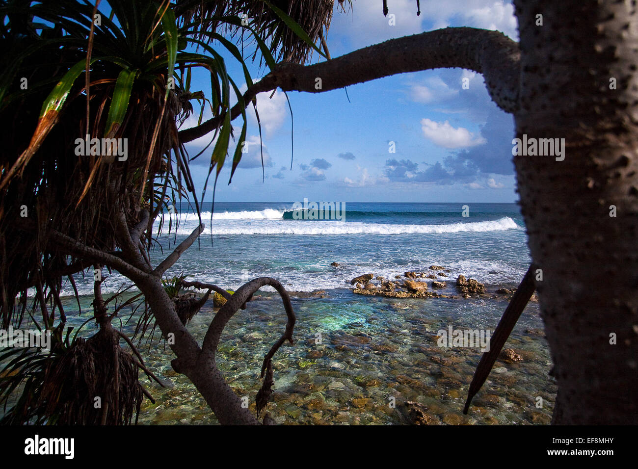 Maledivische Paradies Stockfoto