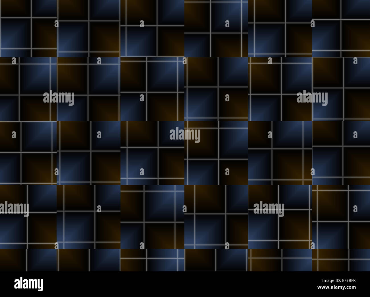 Abstrakte dunkelblauen Hintergrund, dynamische moderne Muster Stockfoto