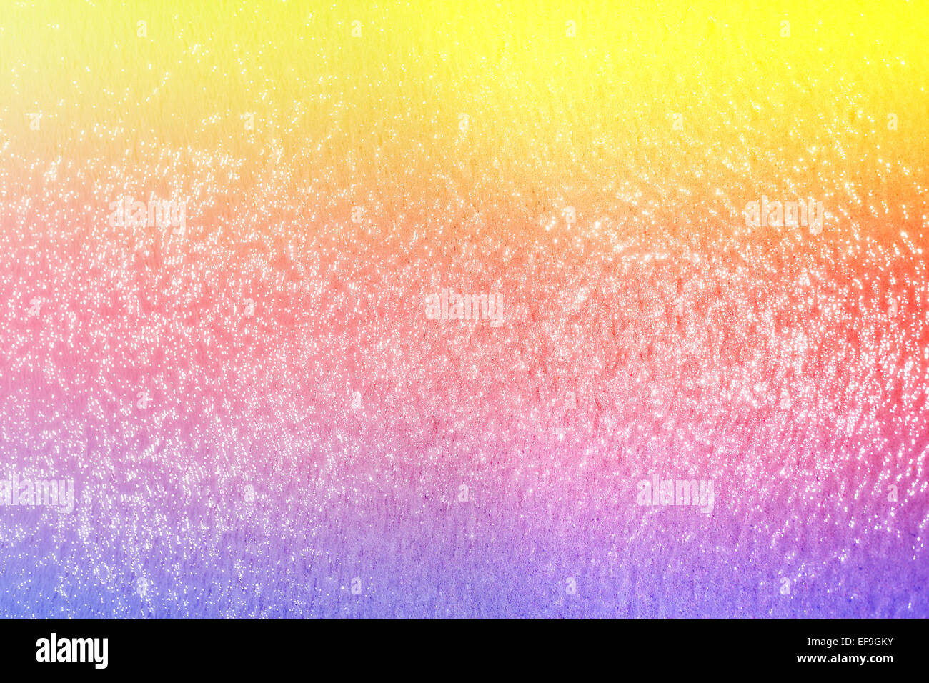 Verschwommene Meer mit Glitzer und Bokeh, farbenfrohen abstrakten Hintergrund. Stockfoto
