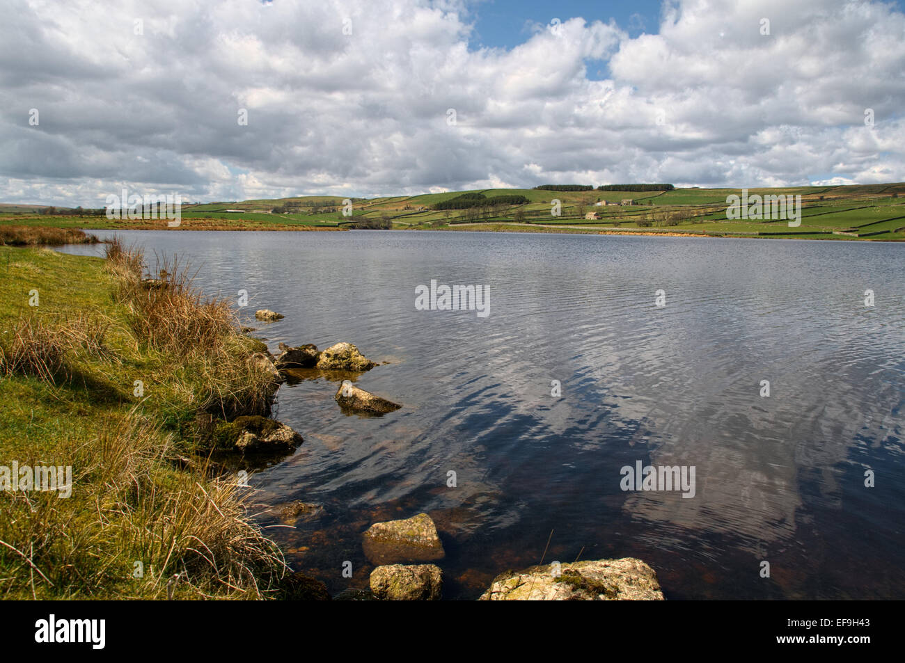 Jury-Reservoir, Baldersdale, Teesdale, County Durham Stockfoto