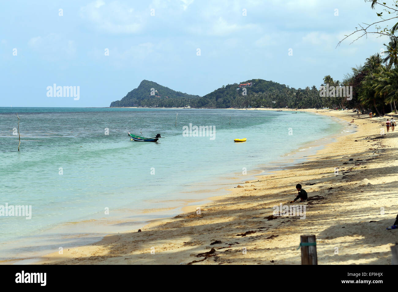 Blick auf das Meer Stockfoto