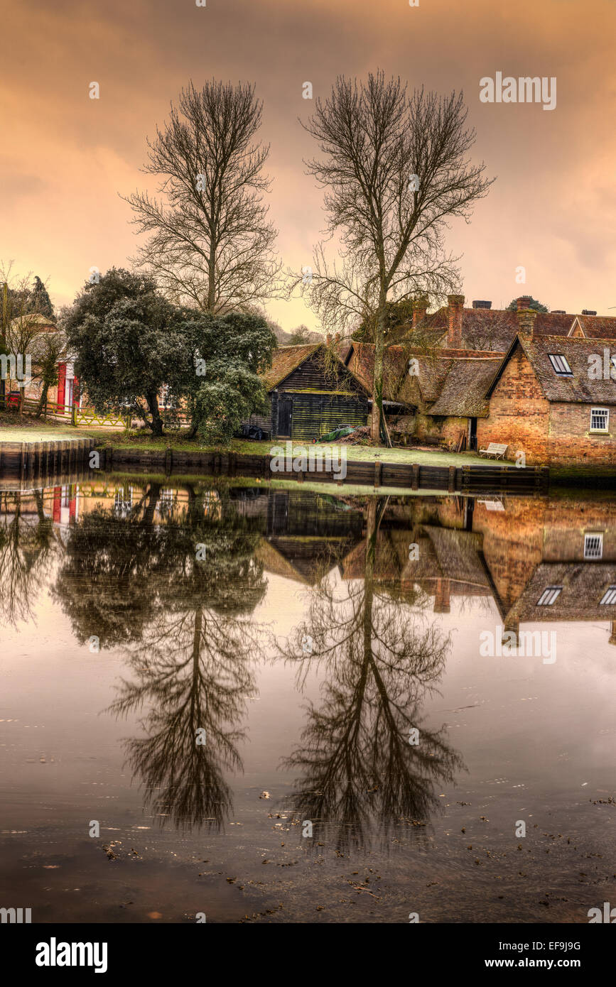 Beaulieu River Beaulieu Hampshire New Forest Stockfoto