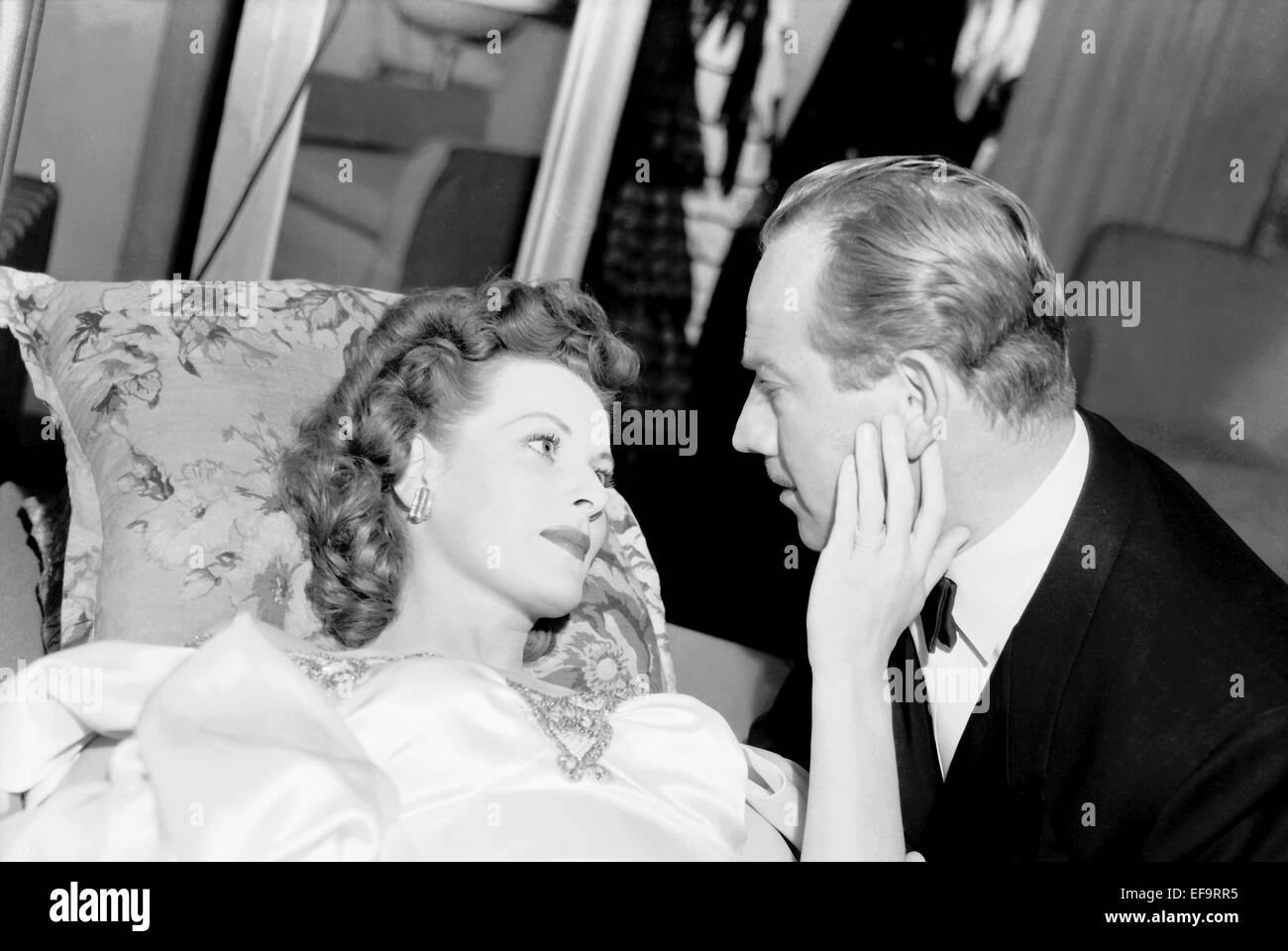GLORIA GRAHAME, MELVYN DOUGLAS, EINE FRAU'S SECRET, 1949 Stockfoto