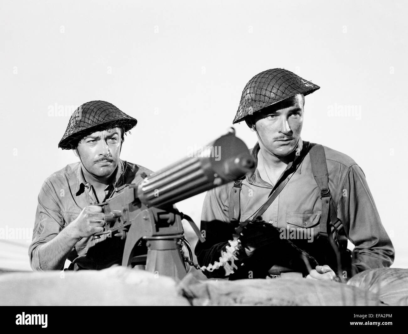 ROBERT TAYLOR, LEE BOWMAN, BATAAN, 1943 Stockfoto