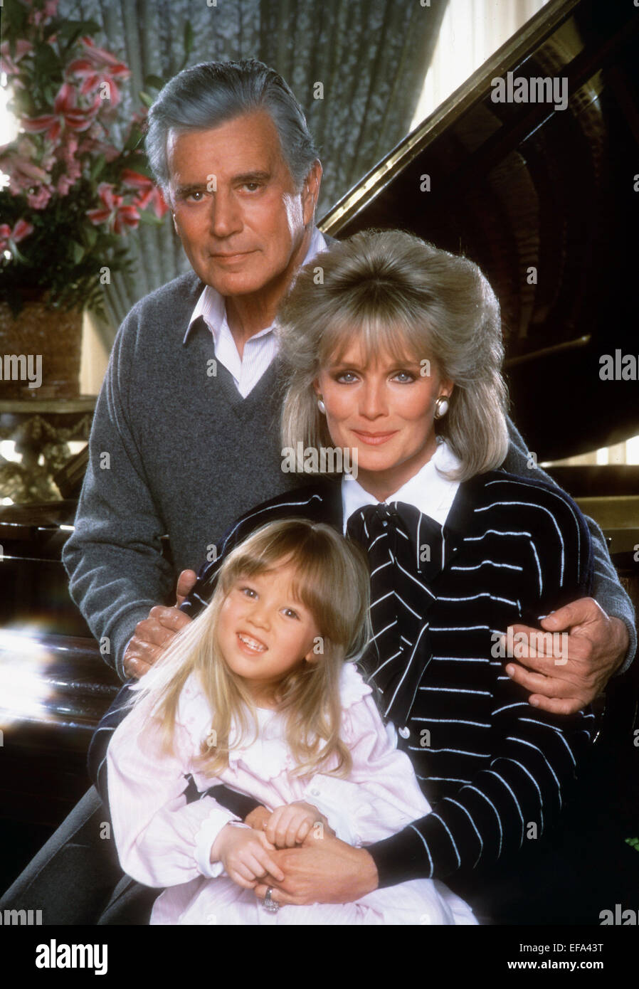 JOHN FORSYTHE, LINDA EVANS, Dynastie, 1981 Stockfotografie - Alamy