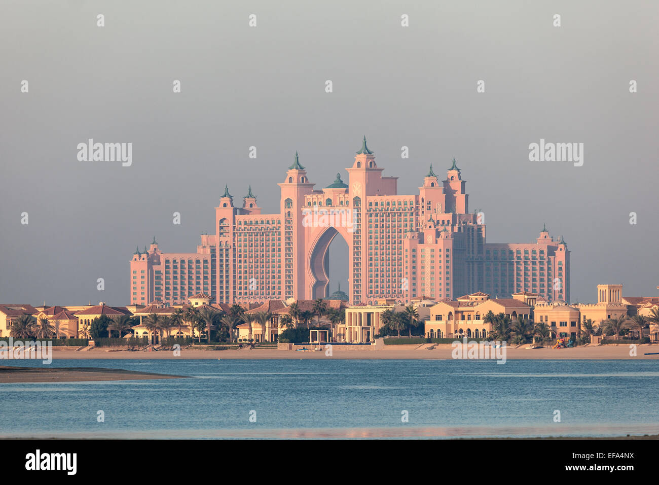 Atlantis, The Palm Hotel auf der Palm Jumeirah in Dubai, Vereinigte Arabische Emirate Stockfoto