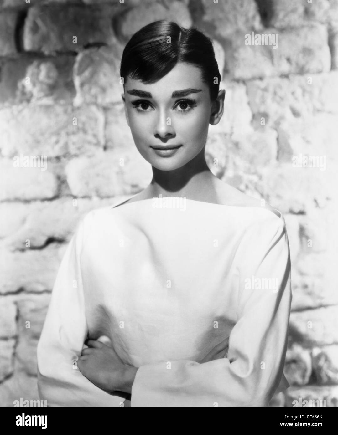 AUDREY HEPBURN SCHAUSPIELERIN (1953) Stockfoto