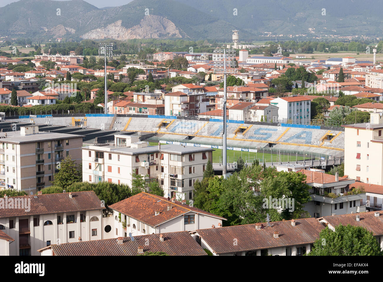 Pisa Altstadt Stadtbild Stockfoto