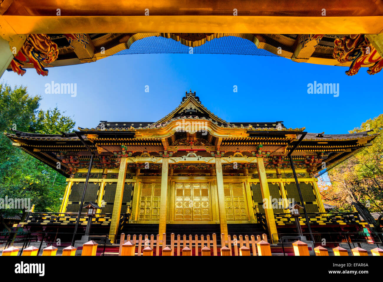 Tosho-Gu Schrein in Ueno, Tokio, Japan. Stockfoto