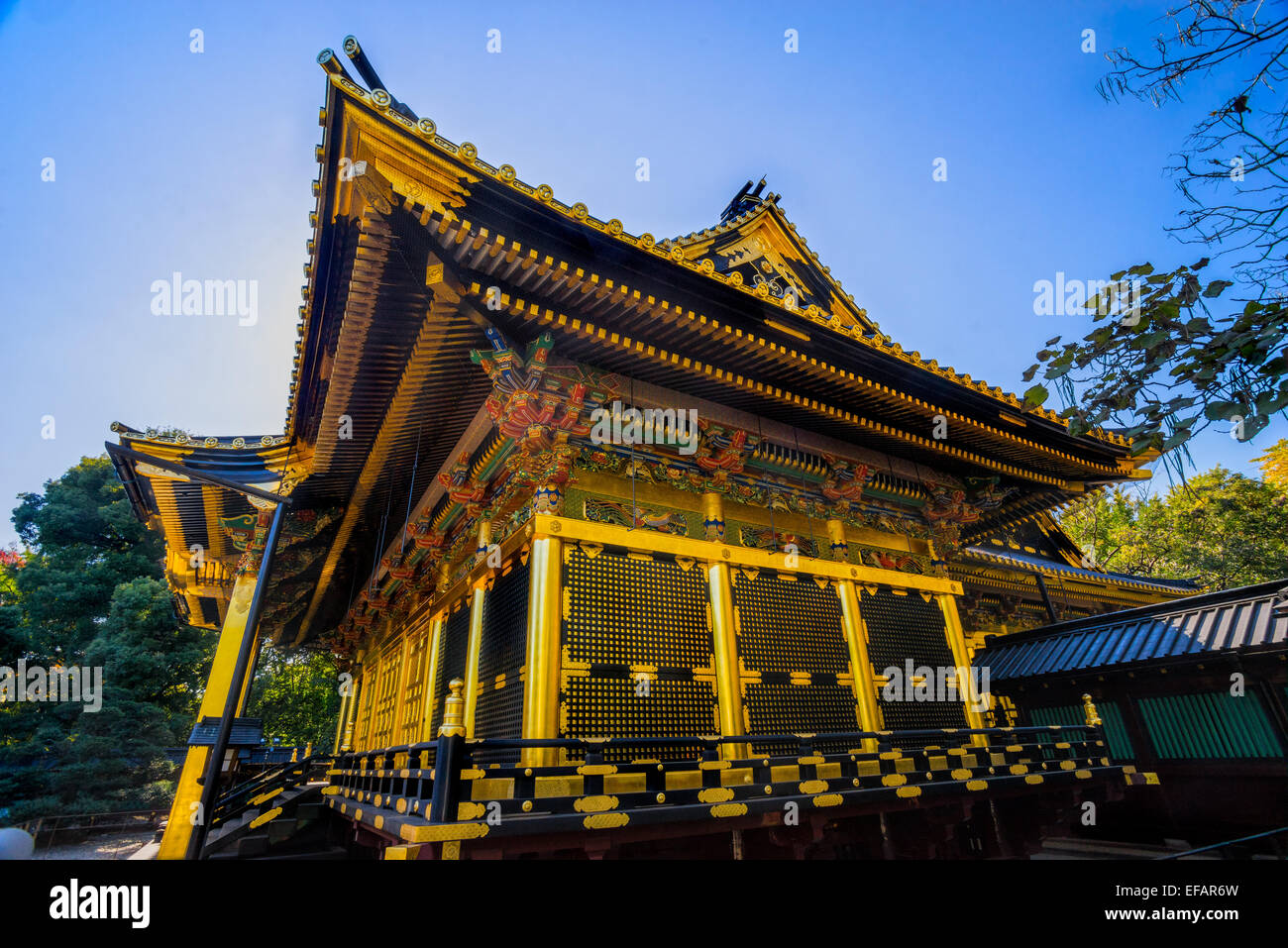 Tosho-Gu Schrein in Ueno, Tokio, Japan. Stockfoto