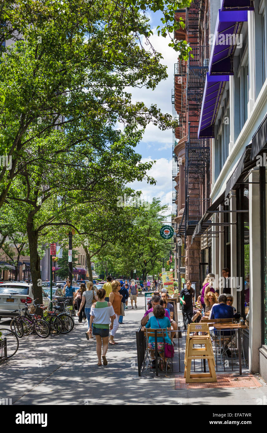 Restaurant in der Montague Street in Brooklyn Heights, Brooklyn, New York City, NY, USA Stockfoto