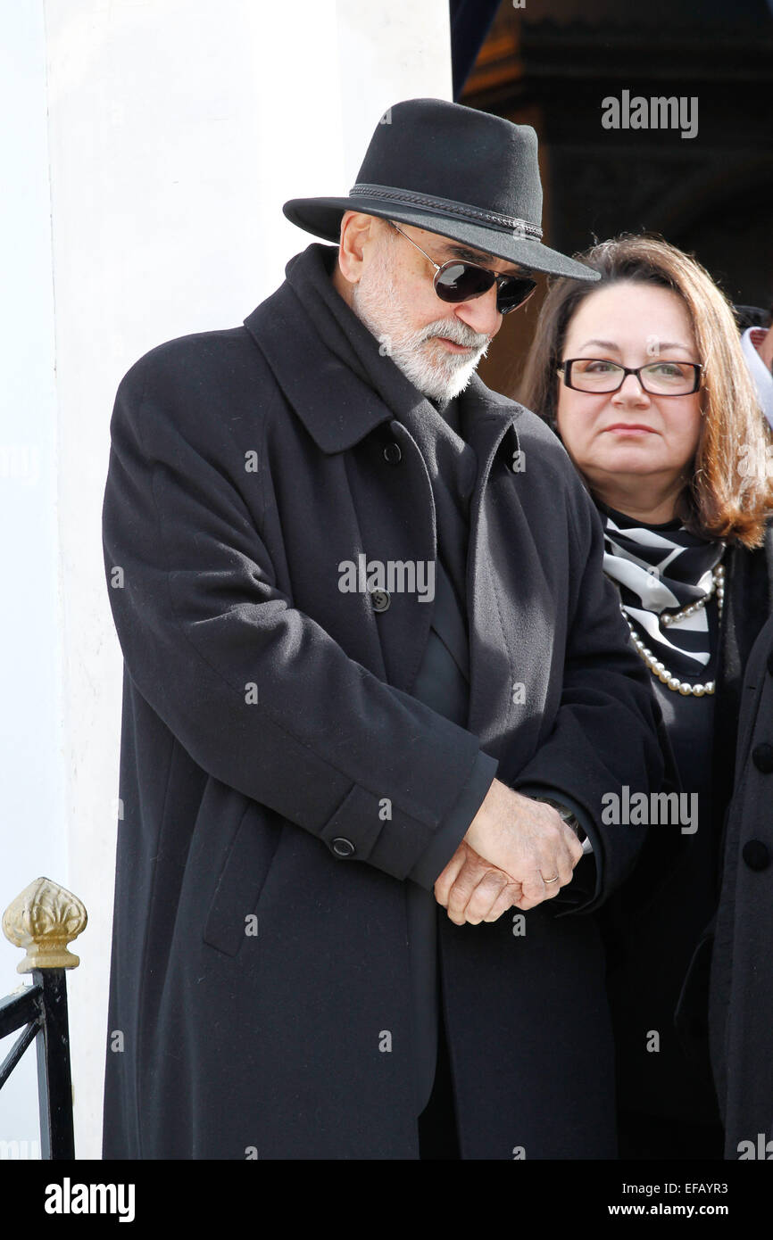 Athen, Griechenland. 30. Januar 2015. Der Bruder von Demis Roussos ...