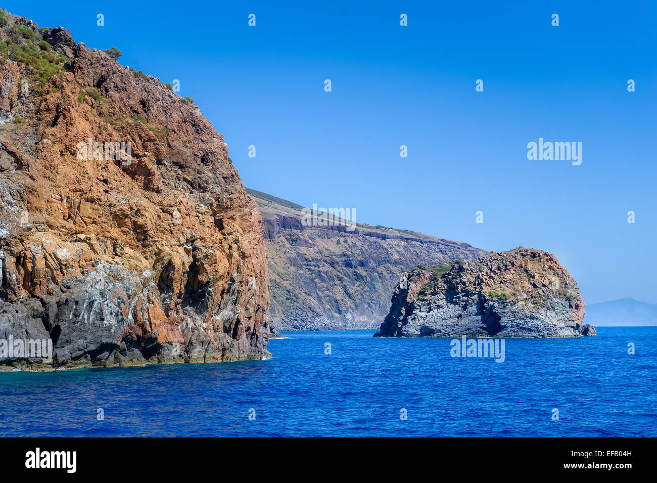 Felsigen Inseln Stockfoto