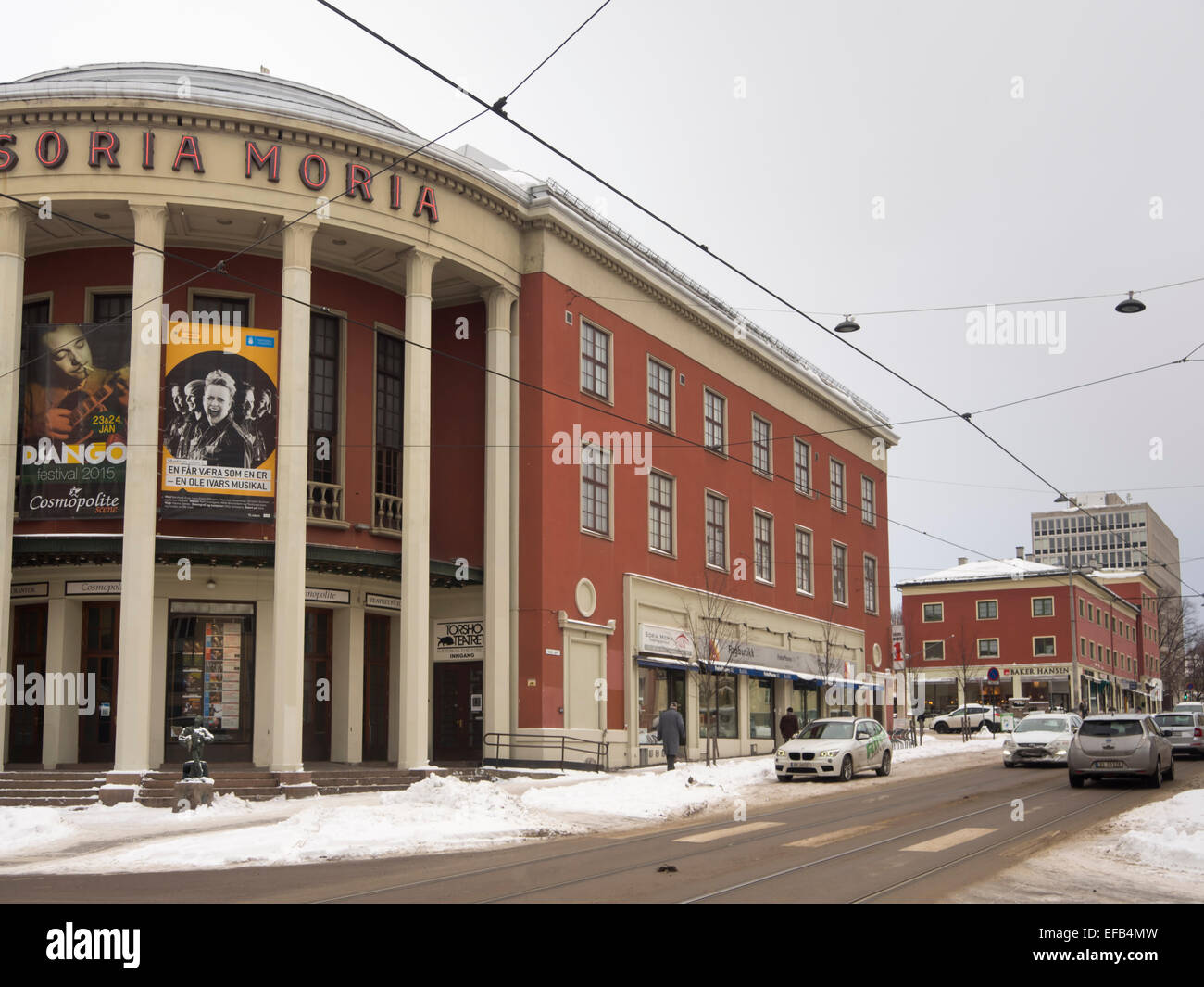 Soria Moria, Theater und Kino Gebäude Konzert Locations, in Torshov Oslo Norwegen Stockfoto