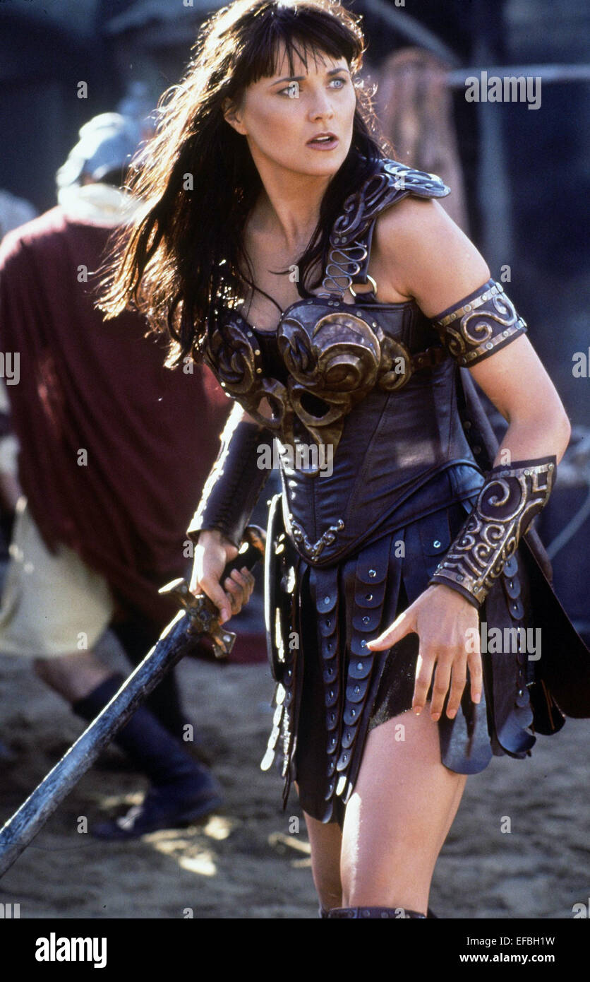 Lucy Lawless Xena Warrior Princess 1995 Stockfotografie Alamy