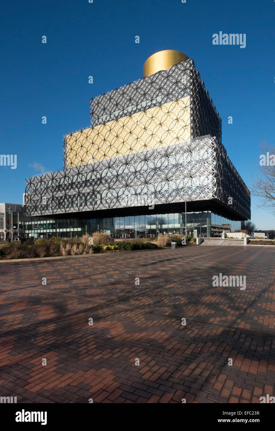 Die neue Bibliothek von Birmingham, Birmingham, Centenary Square Stockfoto