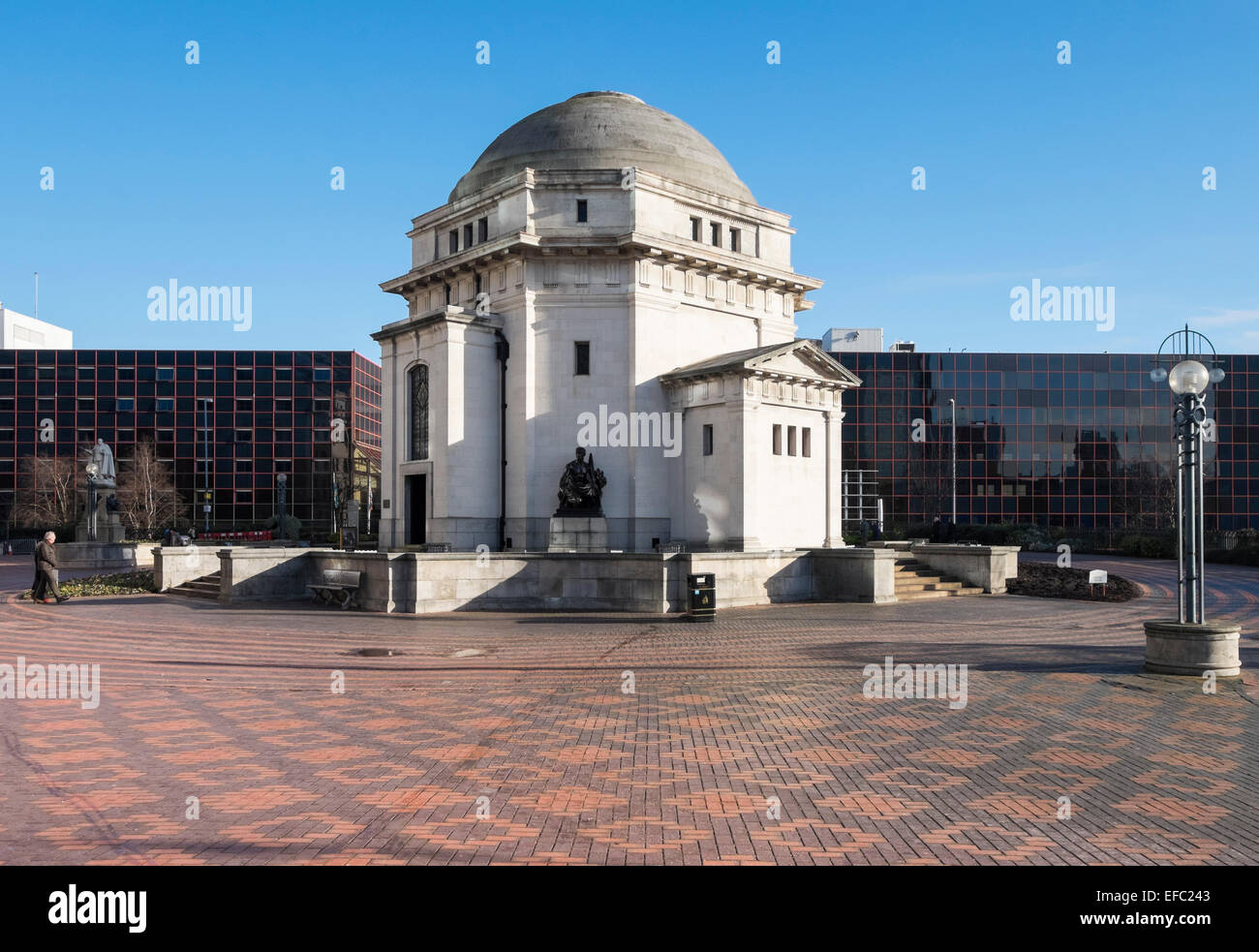 Die Halle der Erinnerung, Centenary Square, Birmingham. Stockfoto