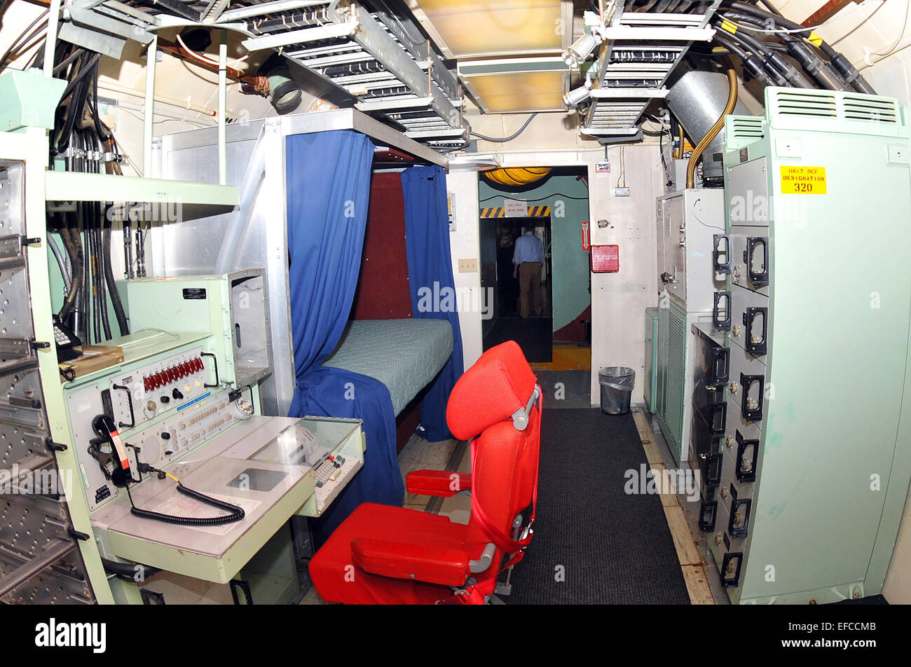 Eine eingemottet Atomrakete starten Bunker früher für