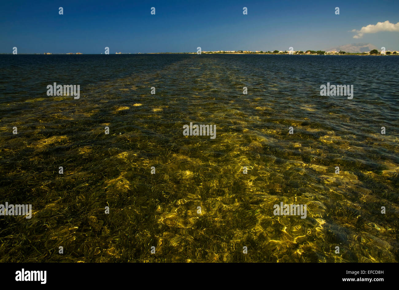 San Pantaleo modya (Insel), Sizilien, Italien Stockfoto