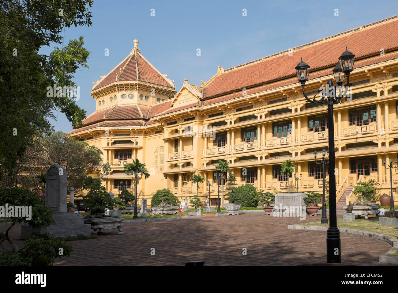 Museum of National History Hanoi Vietnam Stockfoto