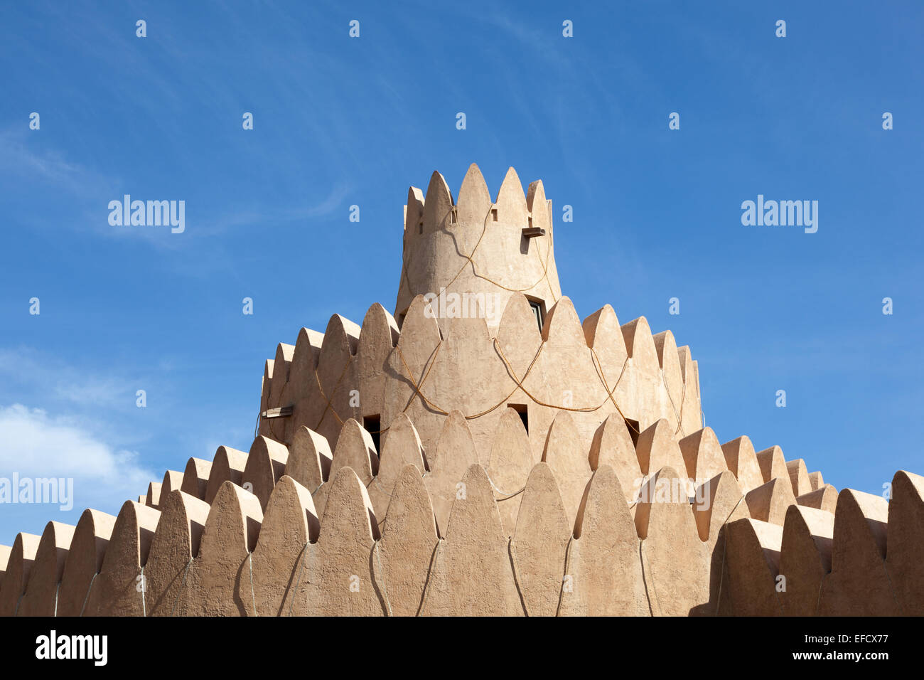 Palastmuseum in Al Ain, Emirat Abu Dhabi, Vereinigte Arabische Emirate Stockfoto