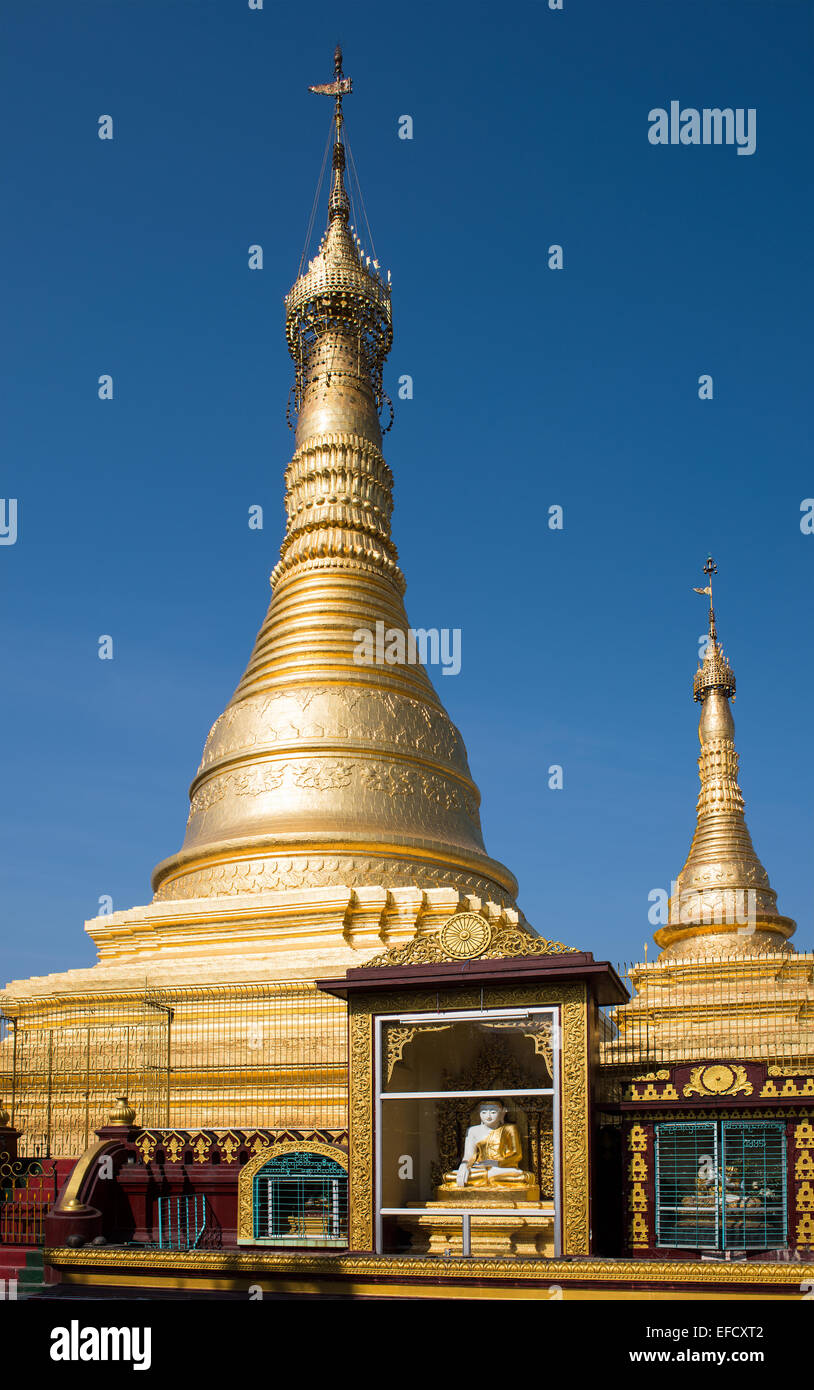 Thein Daw Gyi Pagode, die größte buddhistische Pagode im Myeik, Myanmar Stockfoto