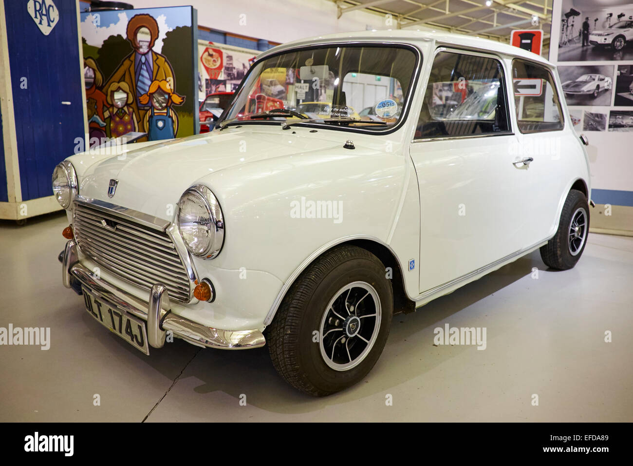 1971 Mini Cooper S Mark III Heritage Motor Centre Gaydon, Warwickshire UK Stockfoto