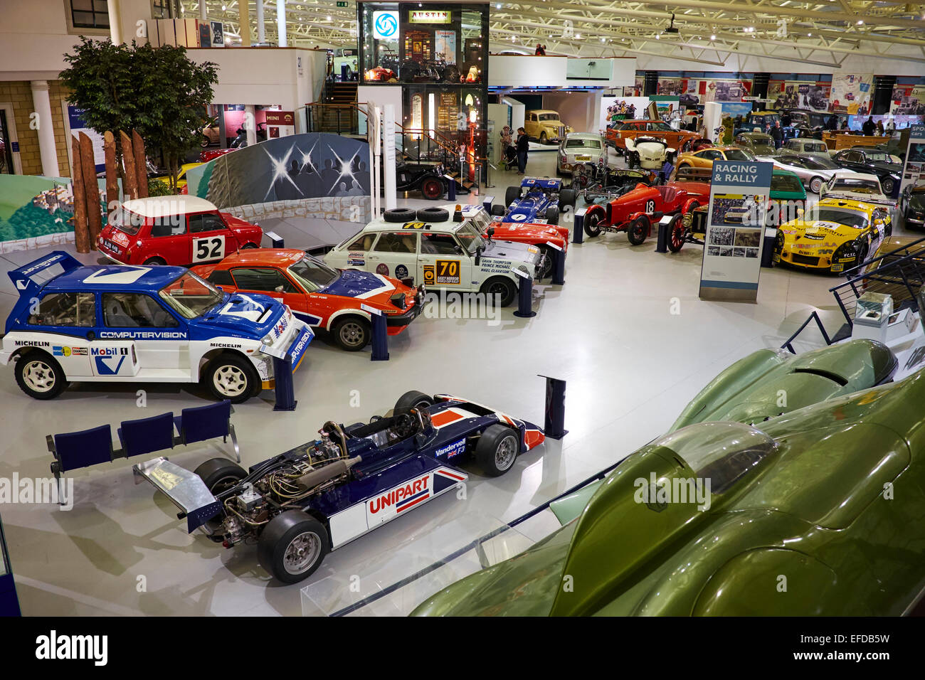 Ansicht im Heritage Motor Centre Gaydon, Warwickshire UK Stockfoto