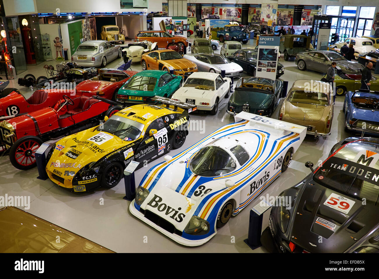 Ansicht im Heritage Motor Centre Gaydon, Warwickshire UK Stockfoto