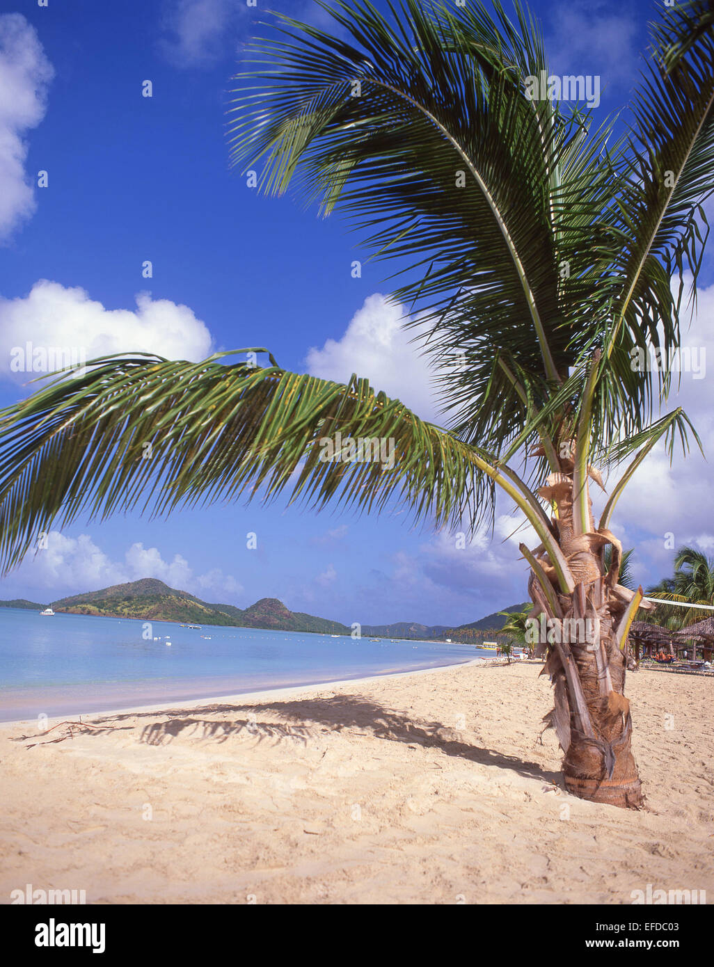 Jolly Beach Resort & Spa, St. Mary Parish, Antigua, Antigua und Barbuda, kleine Antillen, Caribbean Stockfoto