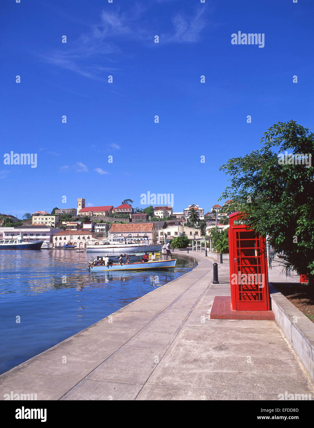 St.George es Harbour, St.George es, Saint George Parish, Grenada, kleine Antillen, Karibik Stockfoto