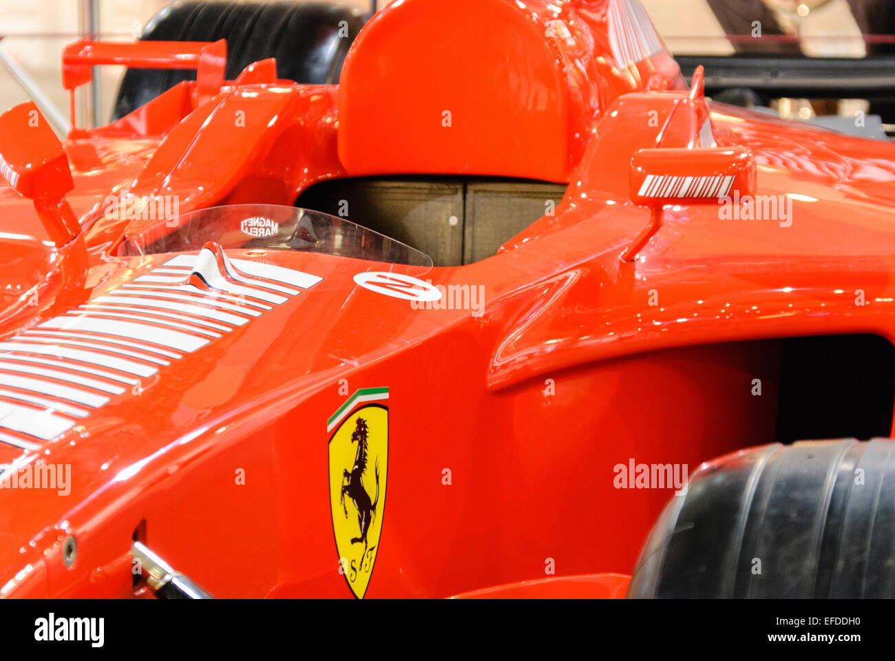 Filipe Massas 2007 Ferrari Formel 1 F1 Rennwagen. Stockfoto