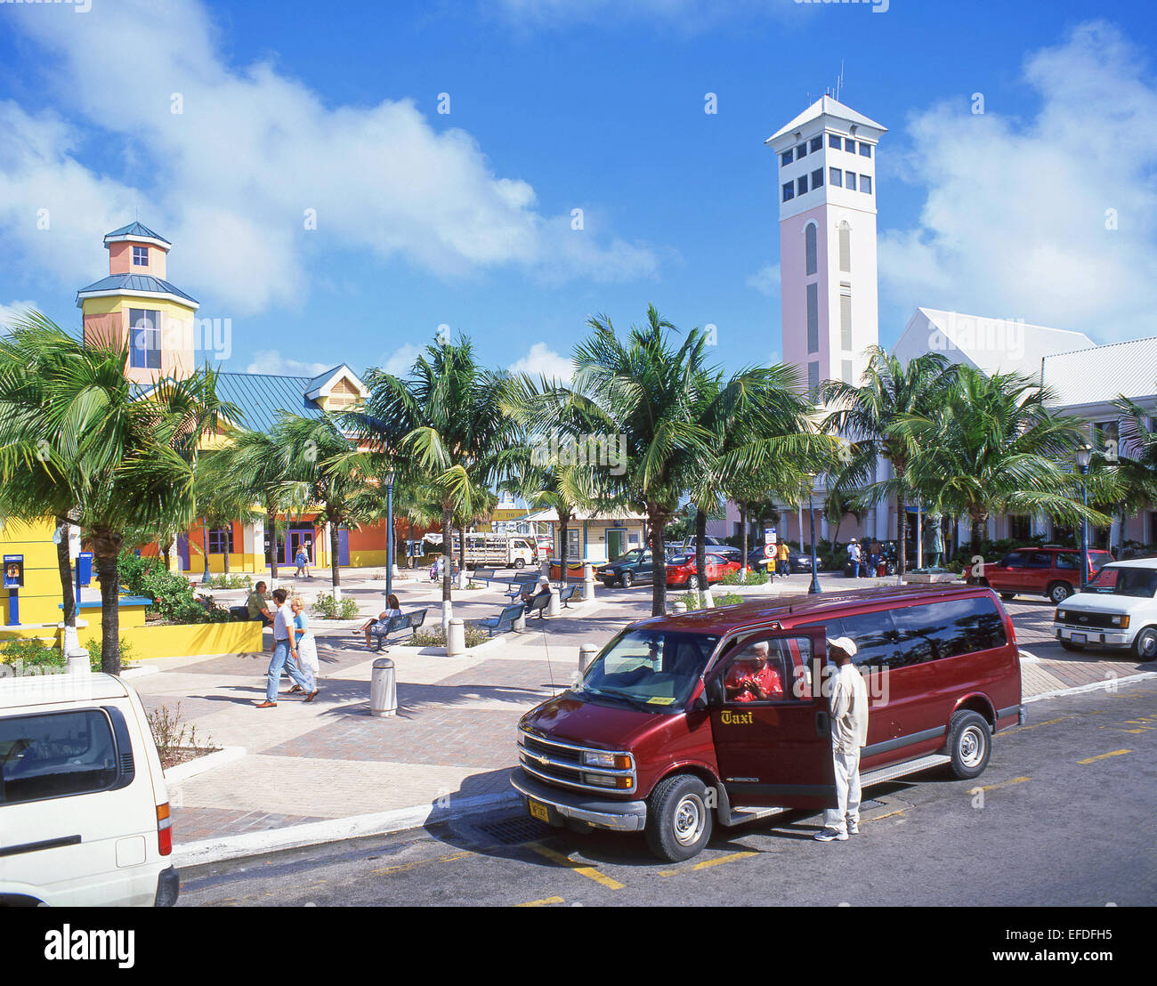 New Providence Festival Platz, Nassau, Bahamas Stockfoto