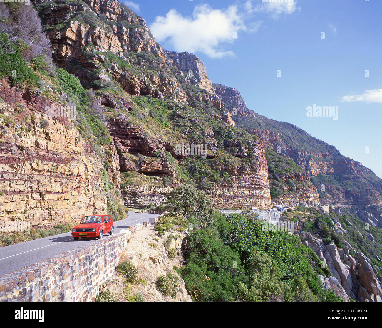 Chapmans Peak Drive, Kap-Halbinsel, Provinz Western Cape, Südafrika Stockfoto