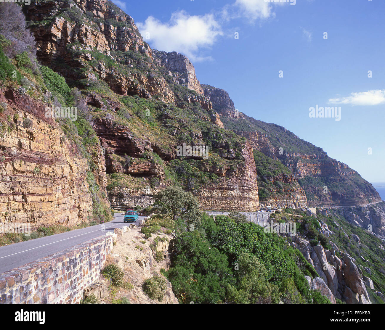 Chapmans Peak Drive, Kap-Halbinsel, Provinz Western Cape, Südafrika Stockfoto