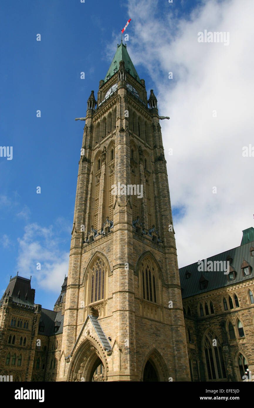 Ottawa - Haus des Parlaments Stockfoto