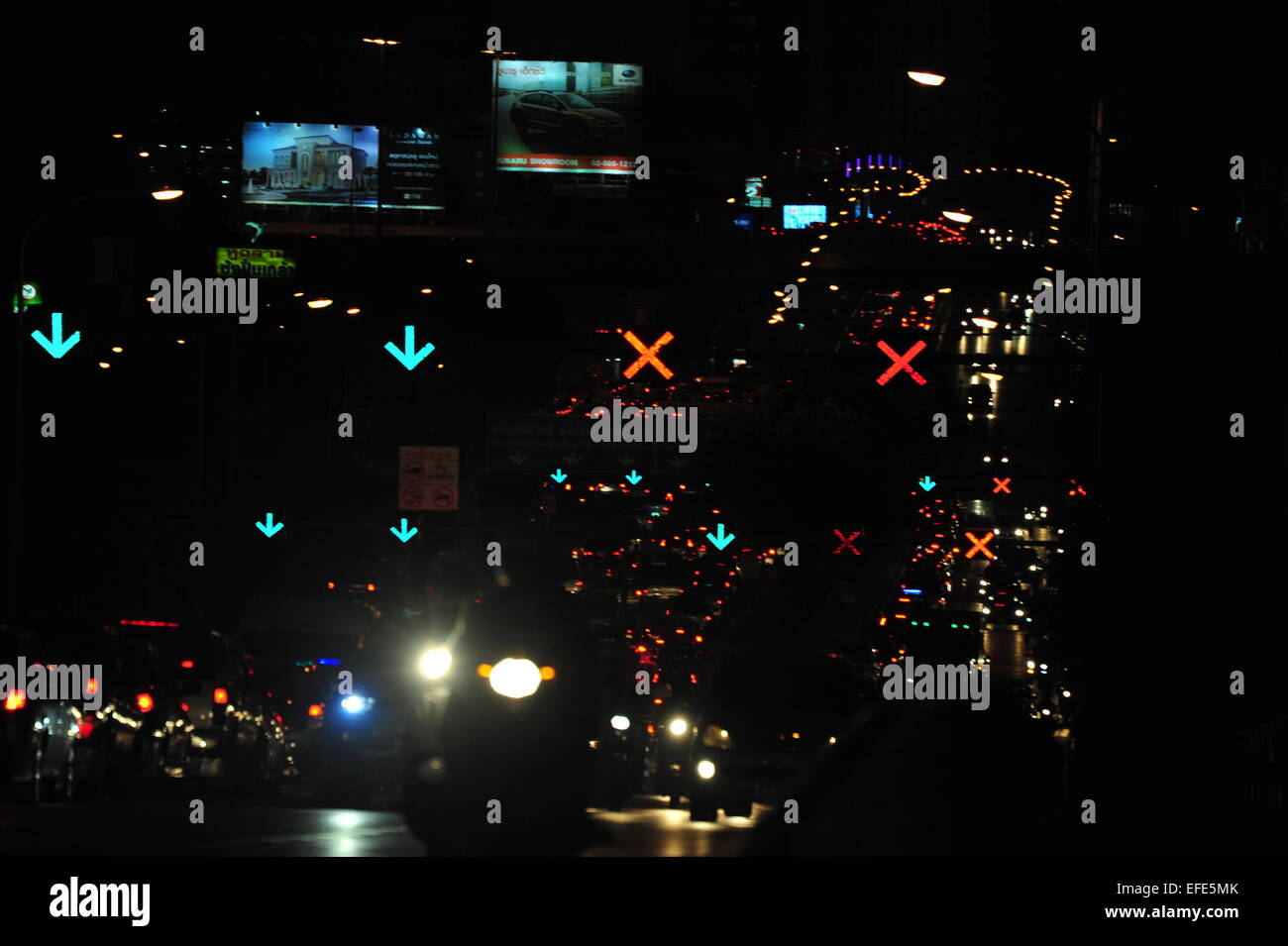 Rush Hour, Bangkok, Thailand. Stockfoto