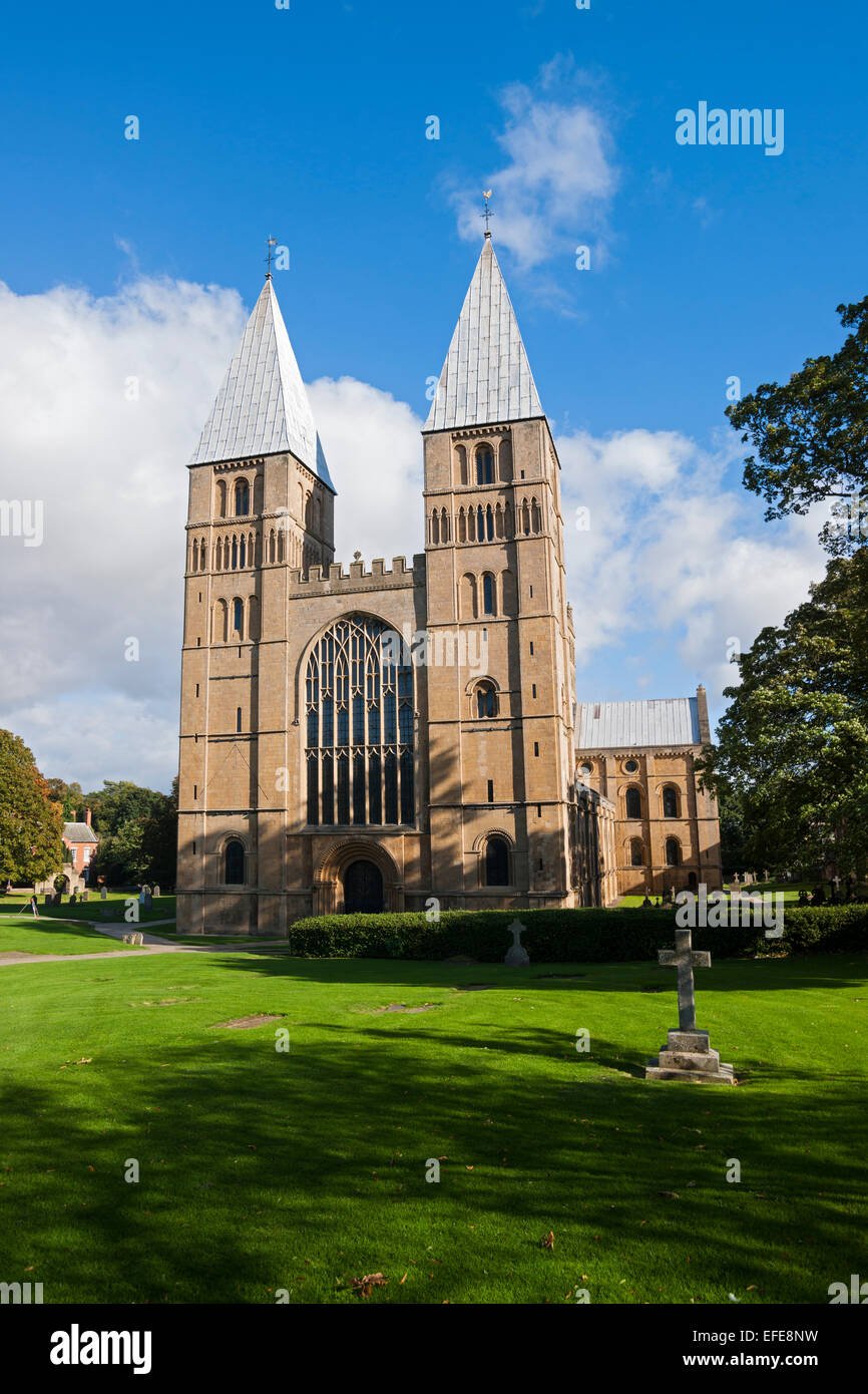 Southwell; Münster; Kirche; Nottinghamshire; England, UK Stockfoto