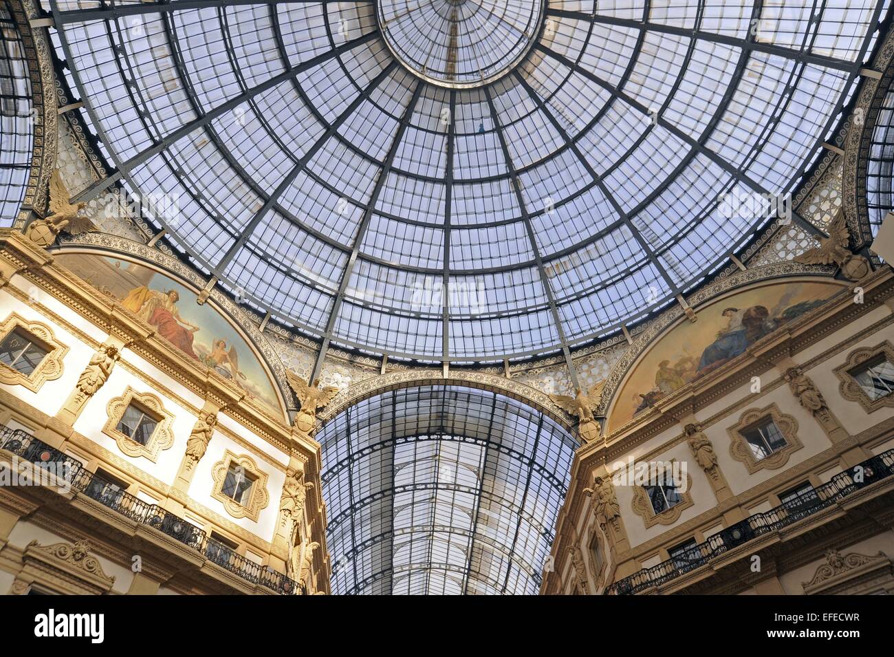 Mailand, Italien, Mailand, Galerie Vittorio Emanuele II Stockfoto