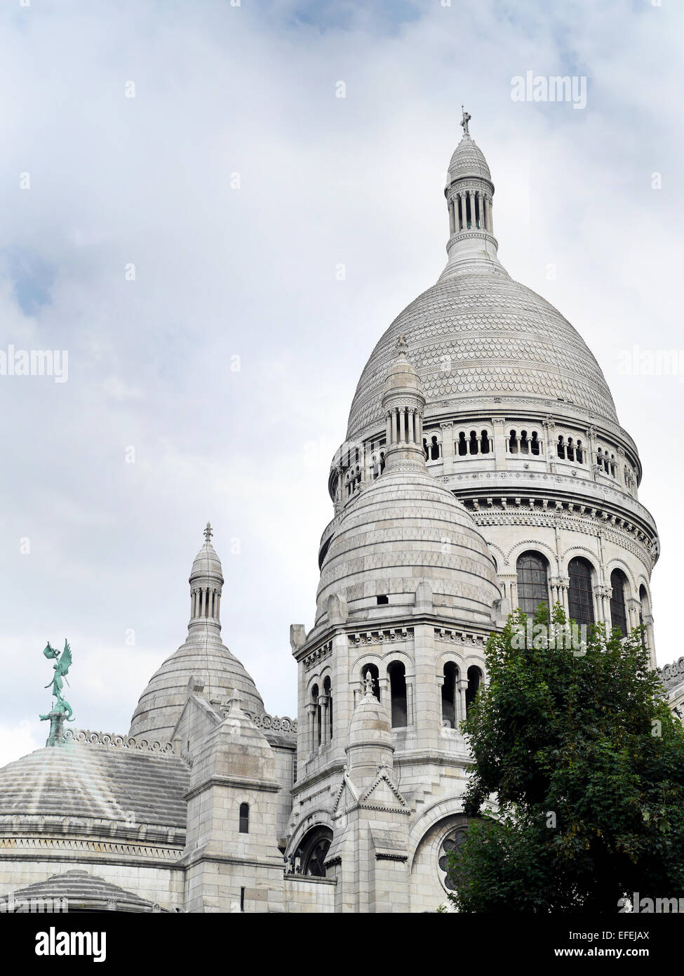 Basilika Sacré-Coeur auf dem Montmartre, Paris, Frankreich Stockfoto