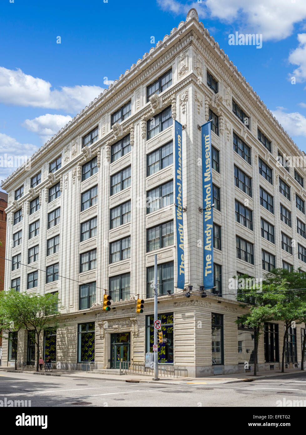 Das Andy Warhol Museum, Pittsburgh, Pennsylvania, USA Stockfoto