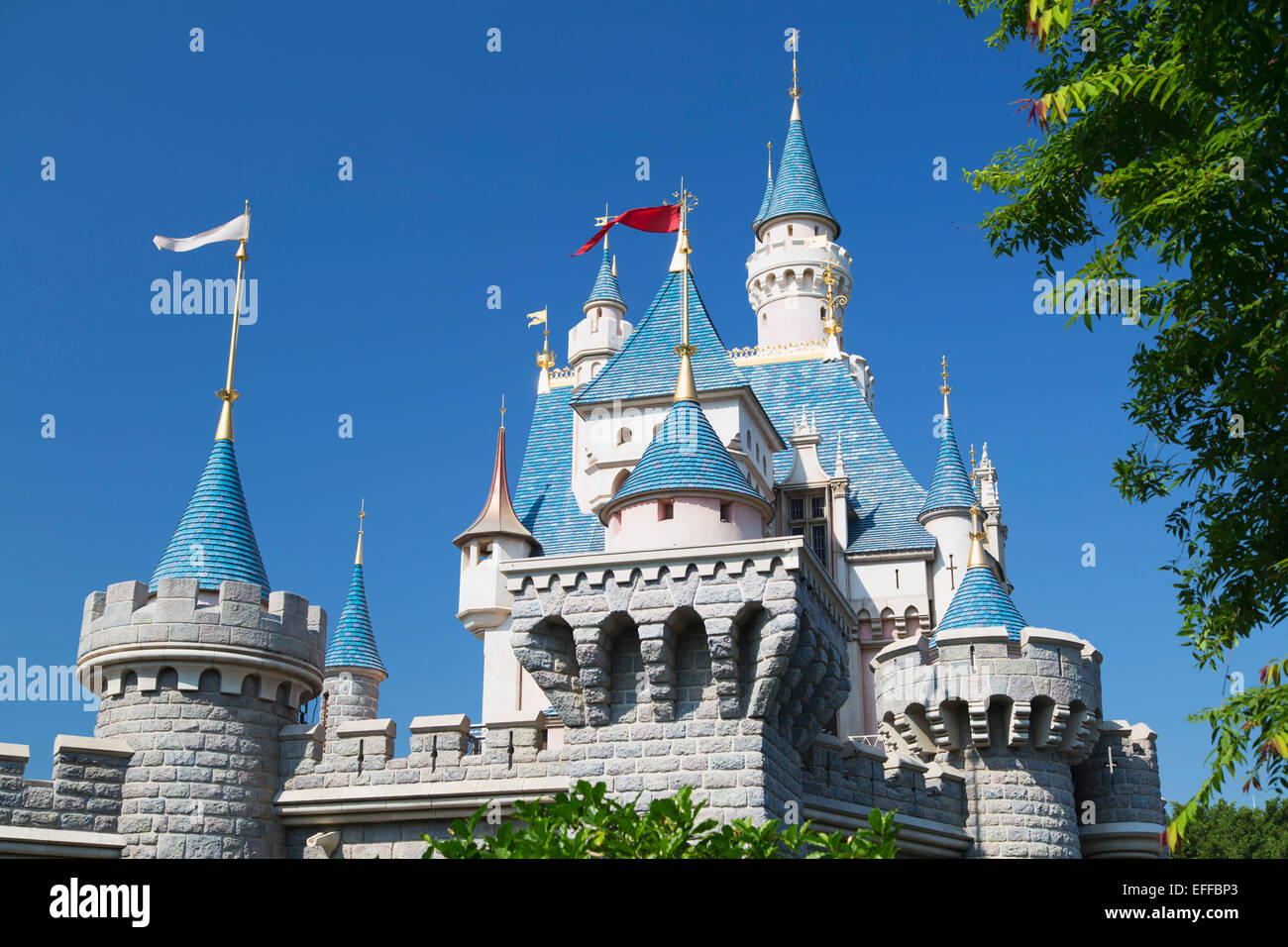 Disneyland, Lantau Island, Hongkong Stockfoto