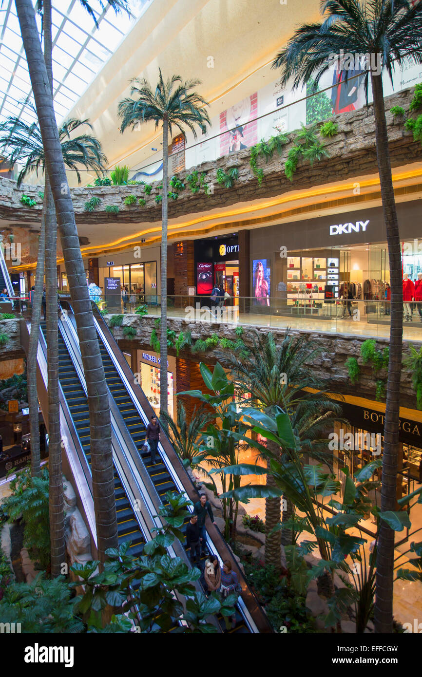 Cotai Central Shopping-Mall, Cotai Strip, Taipa, Macao, China Stockfoto